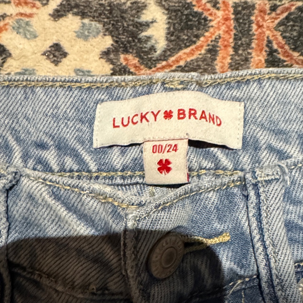 Lucky Brand Light Blue Flare Jeans - Picture 2 of 5